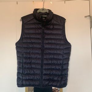 Packable down alternative vest